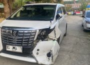 Unit Lantas Polsek Tinambung Mendatangi TKP Kecelakaan Lalu Lintas di Desa Sabang Subik