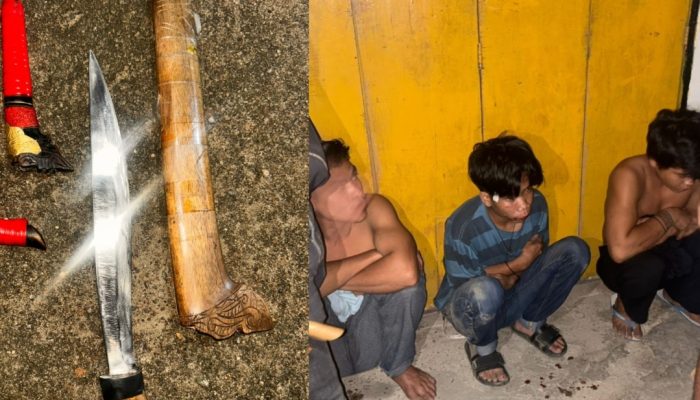 Bawa Badik, Sejumlah Pemuda Ditangkap Polisi  di  Wonomulyo