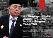 HUT Bhayangkara ke-79,Wagub Sulbar Harap Tingkatkan Pelayanan ke Masyarakat