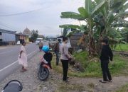 Bhabinkamtibmas Subsektor Mapilli Polres Polman Datangi TKP Dugaan Penyerangan Sekelompok Pemuda di Desa Bonne-Bonne