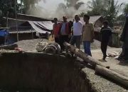 Kepala Dinas PUPR Sulbar Kunjungi Pembangunan Jembatan di Bambalamotu : Masuk Pekan ke IX, Progres Capai 22 Persen