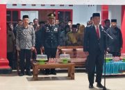 Panit Sabhara Polsek Wonomulyo Hadiri Upacara Pengukuhan Paskibra Kecamatan Wonomulyo