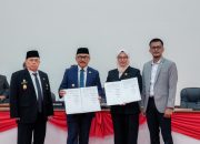 Kesepakatan KUA-PPAS 2026 antara DPRD Sulbar dan Gubernur Sulbar Resmi Diteken