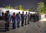 Kapolres Polman Hadiri Apel Kehormatan dan Renungan Suci HUT RI ke-80 di TMP Desa Rea