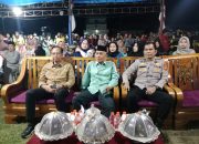 Kanit Binmas Polsek Polewali Hadiri Pesta Rakyat HUT RI ke-80 di Kelurahan Takatidung