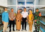 Bhabinkamtibmas Polsek Polewali, menghadiri kegiatan launching SPPG Takatidung 3