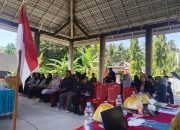 Bhabinkamtibmas Polsek Urban Wonomulyo Hadiri Musyawarah Desa Kebunsari