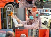 BPBD Sulbar Terima Kunjungan Balai Labkes-TD : Pengambilan Sampel Air dari Kendaraan Water Treatment