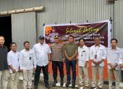 Kapolres Polman Dampingi Kunjungan Kerja Kapolda Sulbar di Gudang Bulog Amassangan