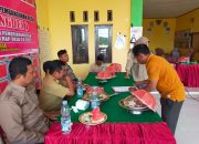 Bhabinkamtibmas Polsek Tapango Hadiri Musrembang Desa Penetapan RKPDes Tahun 2026 dan DU RKPDes Tahun 2027