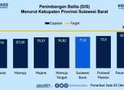 Capaian Penimbangan Balita di Sulbar Capai 71,8 Persen, Bukti Nyata Gerakan Cinta Posyandu Bergerak