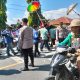 Kapolsek Campalagian Pimpin Personel Pengamanan Kegiatan Sayyang Patu’du dalam Rangka Peringatan Maulid Nabi Muhammad SAW 1447 H