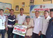 Bhabinkamtibmas Polsek Tinambung Hadiri Penyaluran BLT DD Tahap III Tahun 2025