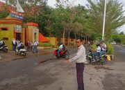 Tindaklanjuti Arahan SDK-JSM, Dishub Sulbar Lakukan Pengamanan Lalu Lintas di Area Sekolah di Polman