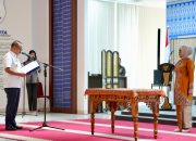 Gubernur Sulbar Kukuhkan Hj. Harsinah Suhardi sebagai Bunda PAUD dan Bunda Guru Periode 2025-2030