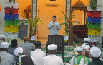 Peringati Maulid, Wagub Salim S. Mengga Serukan Umat Jadi Penebar Kebaikan