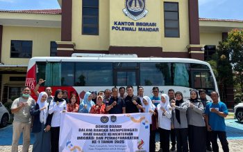 Giat Donor Darah dalam Rangka Peringatan Hari Bhakti Imigrasi dan Pemasyarakatan Ke-1 Tahun 2025