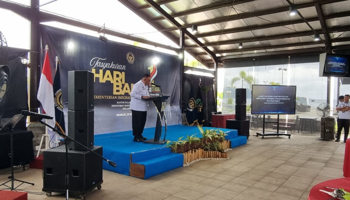 Kementerian Imigrasi dan Pemasyarakatan RI Peringati Hari Bhakti ke-1 Tahun 2025 dengan Tasyakuran Bertema “Satu Langkah, Satu Semangat, Satu Pengabdian untuk Bangsa”