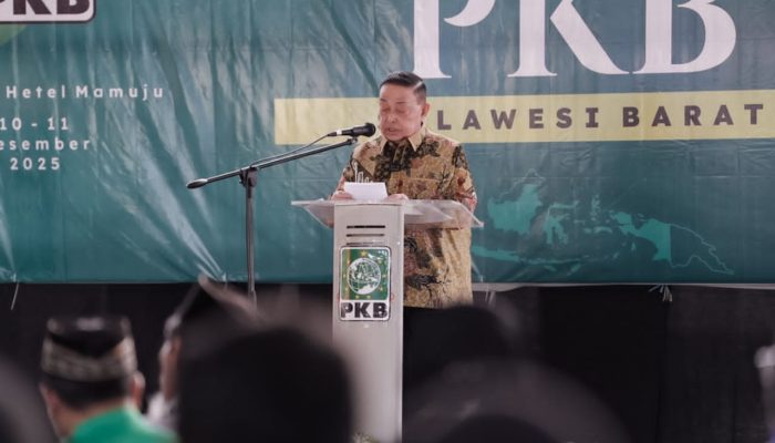 Di Muswil PKB, Wagub Sulbar Ajak Partai Perkuat Panca Daya dan Persatuan Daerah