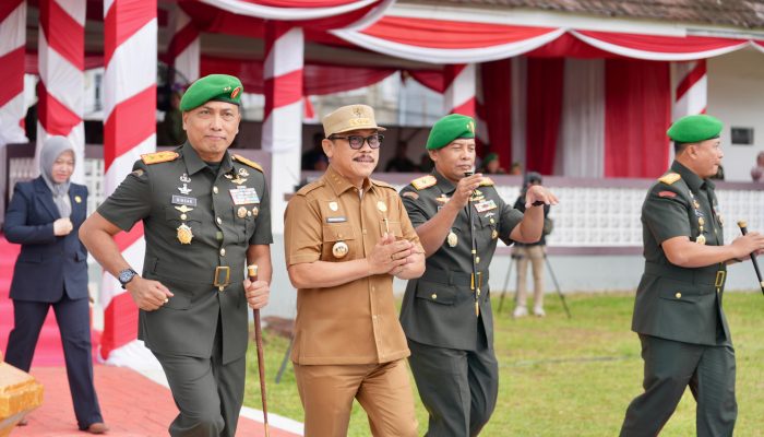 Gubernur SDK Hadiri Hari Juang TNI AD ke-80, Pemprov Sulbar Komitmen Siapkan Lahan Batalyon 6 Kabupaten di Sulbar