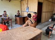 Bhabinkamtibmas Kelurahan Pekkabata Mediasi Perselisihan Batas Tempat Usaha di Pasar Sentral