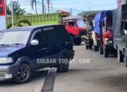 [VIDEO] Stok Solar SPBU Sarampu dan Wonomulyo Kosong, Sopir Truk Antre Berjam-jam di SPBU Polewali : BPH Migas Diminta Turun Tangan