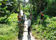 TNI Dorong Akses Pedesaan, Jembatan Gantung Garuda Segera Dibangun di Patampanua