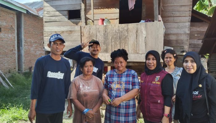 Dinsos Polman Telusuri Keluarga PPKS ODGJ di Desa Rumpa