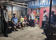 Tingkatkan Keamanan Malam Hari, Polsek Urban Wonomulyo Gelar Patroli Rutin