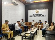 Bahas Anggaran Kerja Sama Media, Ketua Komisi I DPRD Polman Sambut DPRD Pangkep