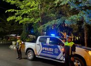 Sat Lantas Polres Polman Gelar Blue Light Patrol, Antisipasi Balap Liar dan Gangguan Kamtibmas