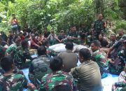 “Mereka Saudara Kita” Pesan Menggetarkan Dansatgas TMMD di Lokasi Rabat Beton