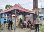 Patroli Polsek Urban Wonomulyo, Jaga Situasi Kamtibmas Tetap Kondusif