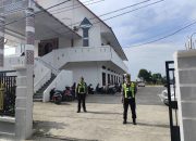 Unit Siaga Sat Lantas Polres Polman Laksanakan Pengamanan dan Patroli Dialogis di Gereja