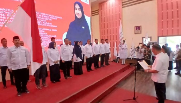 Sah Pimpin PMI Polman 2025–2030, Hj. Indrayanah Samsul Usung Penguatan Relawan dan Layanan