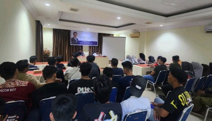 Awali Hari dengan Semangat Kebangsaan, Andri Singkarru Gelar Sosialisasi Empat Pilar di Polewali Mandar