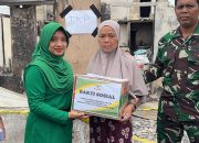 Persit KCK Cabang XXXVII Dim Polman Salurkan Bantuan untuk Korban Kebakaran di Balanipa