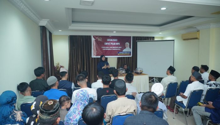 Sosialisasi Empat Pilar MPR RI di Polman, Ratih Megasari Singkarru Soroti Ancaman Ideologi di Era Digital