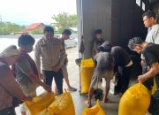 Bhabinkamtibmas Polsek Urban Wononomulyo Dampingi Penjualan Jagung Petani ke Bulog