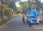 Sat Lantas Polres Polman Gelar Patroli Sore Menjelang Berbuka Puasa untuk Jaga Lalu Lintas dan Keamanan Warga