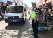 Satgas Lantas Operasi Ketupat Marano 2026 Polres Polman Maksimalkan Pengamanan di Jalur Rawan Laka Lantas