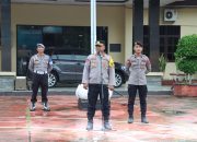 Kapolres Polman Pimpin Pengecekan Personel Pengamanan Idul Fitri 1447 H