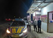 Kapolsek Binuang Pimpin Patroli Malam Takbiran, Masyarakat Apresiasi Kehadiran Polisi