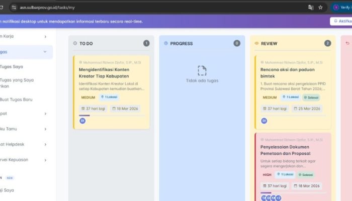 DiskominfoSS Sosialisasi Aplikasi ASN Digital: Mudahkan Kinerja OPD