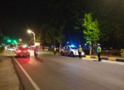 Sat Lantas Polres Polman Intensifkan Blue Light Patrol Pasca Idulfitri
