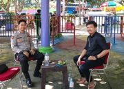 Polsek Binuang Amankan Wisata Waterboom, Ratusan Pengunjung Nikmati Libur Pasca Lebaran