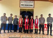 Polres Polman dan Polsek Jajaran Amankan Ibadah Jumat Agung di Seluruh Gereja