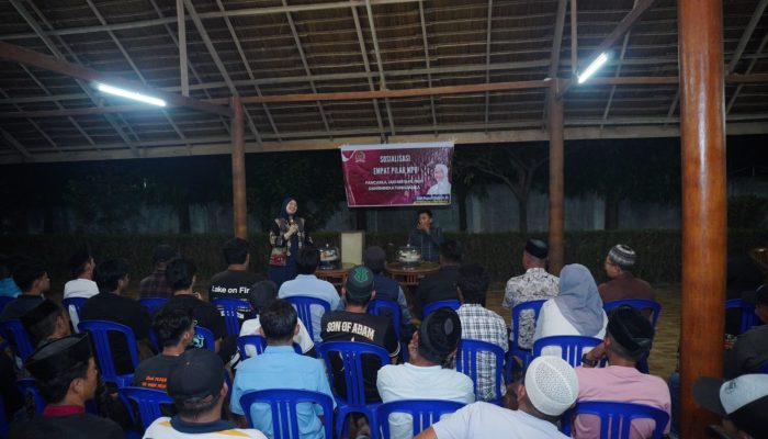 Gelar Sosialisasi 4 Pilar, Anggota Komisi X DPR RI Ratih Megasari  Singkarru  Ajak Masyarakat Polman Perkuat Nilai Kebangsaan