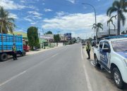 Unit Siaga Lantas Polres Polman Tingkatkan Patroli dan Pengaturan Lalu Lintas di Kota Polewali Mandar