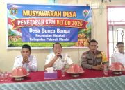 Penetapan KPM BLT-DD Tahun 2026 di Desa Bunga Bunga, Matakali
